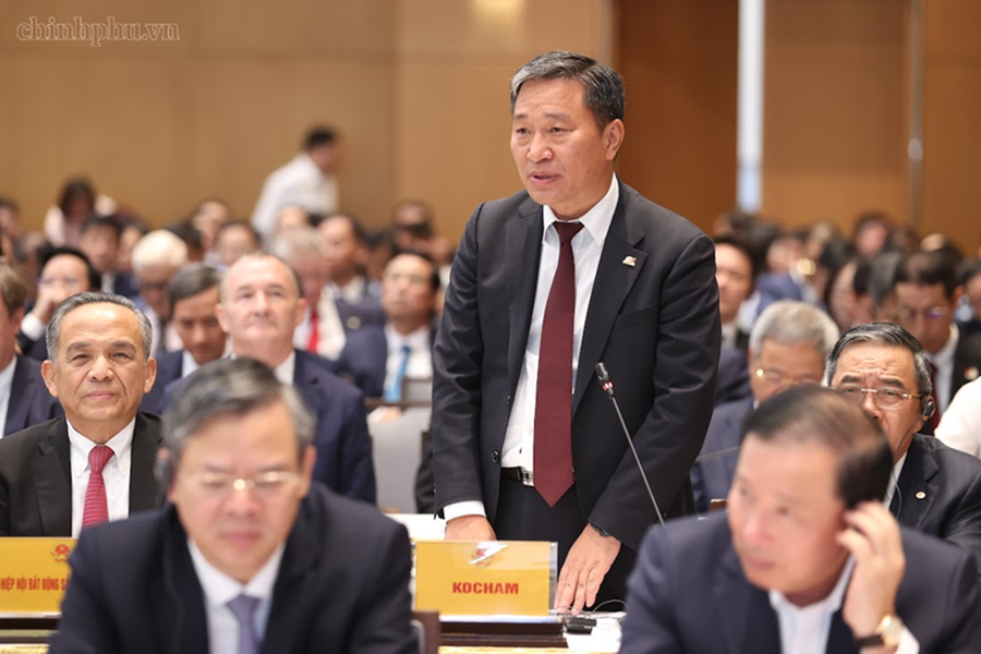 Chủ tịch Hiệp hội M88 tỷ lệ kèo World Cup 2026 Hàn Quốc tại Việt Nam (KoCham) Ko Tea Yeon phát biểu tại Hội nghị- Ảnh: VGP/Nhật Bắc Chủ tịch Hiệp hội M88 tỷ lệ kèo World Cup 2026 Hàn Quốc tại Việt Nam (KoCham) Ko Tea Yeon phát biểu tại Hội nghị- Ảnh: VGP/Nhật Bắc