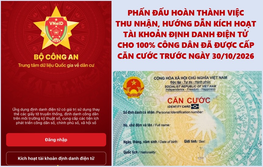 Lào Cai đặt mục tiêu 100% công dân có tài khoản VNeID trước ngày 30/10
