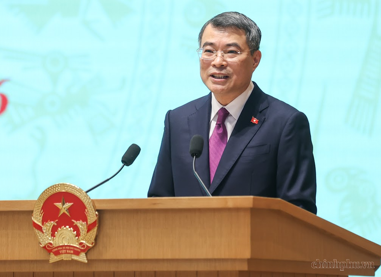 Thủ tướng Chính phủ Lê Minh Hưng phát biểu khai mạc Hội nghị Thường trực Chính phủ với cộng đồng doanh nghiệp - Ảnh: VGP/Nhật Bắc Thủ tướng Chính phủ Lê Minh Hưng phát biểu khai mạc Hội nghị Thường trực Chính phủ với cộng đồng doanh nghiệp - Ảnh: VGP/Nhật Bắc