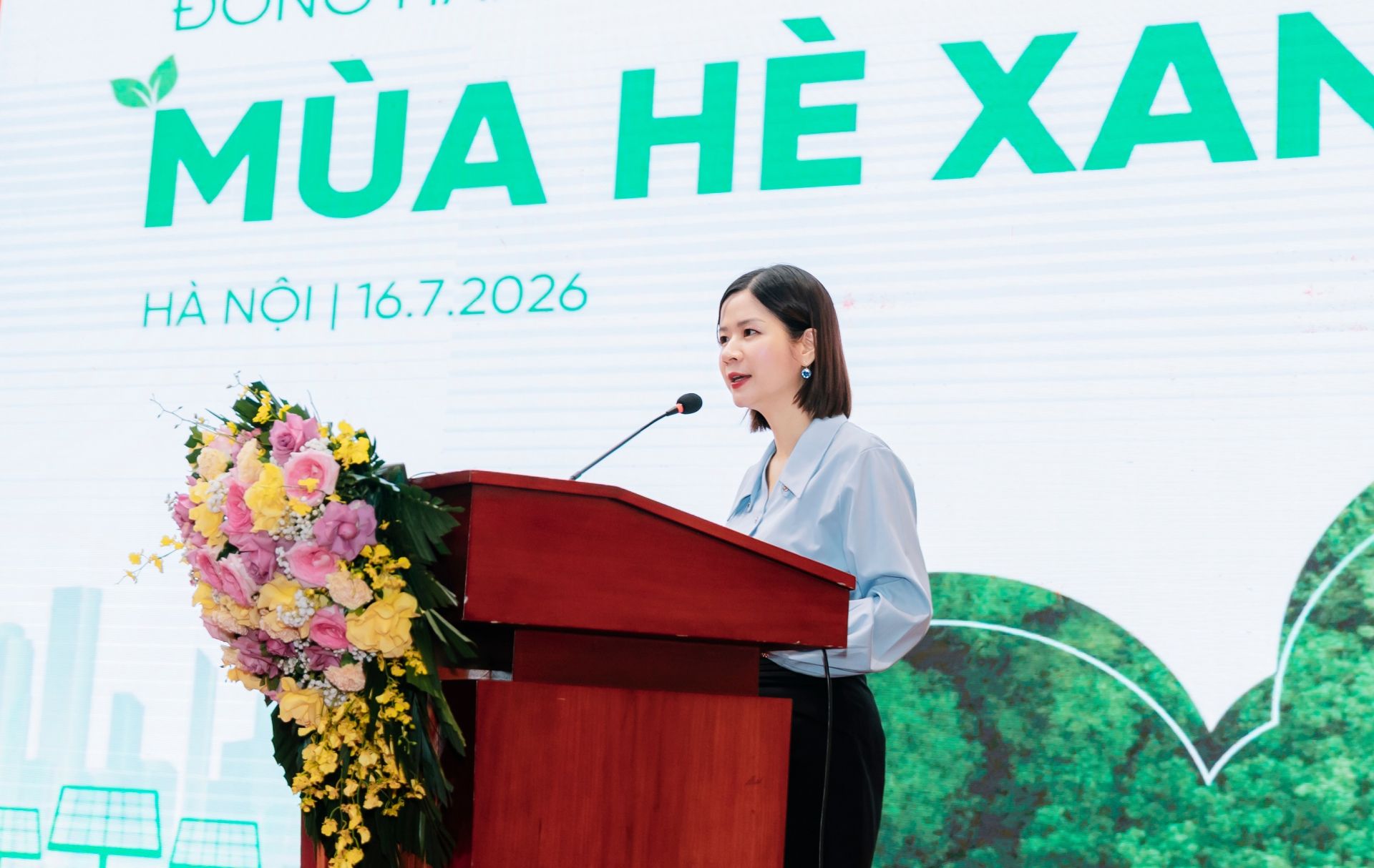 TS. Lê Thái Hà chia sẻ về những tác động tích cực mà chương trình đã tạo ra cho cộng đồng trong suốt ba mùa triển khai. Ảnh: QVTLX. TS. Lê Thái Hà chia sẻ về những tác động tích cực mà chương trình đã tạo ra cho cộng đồng trong suốt ba mùa triển khai. Ảnh: QVTLX.