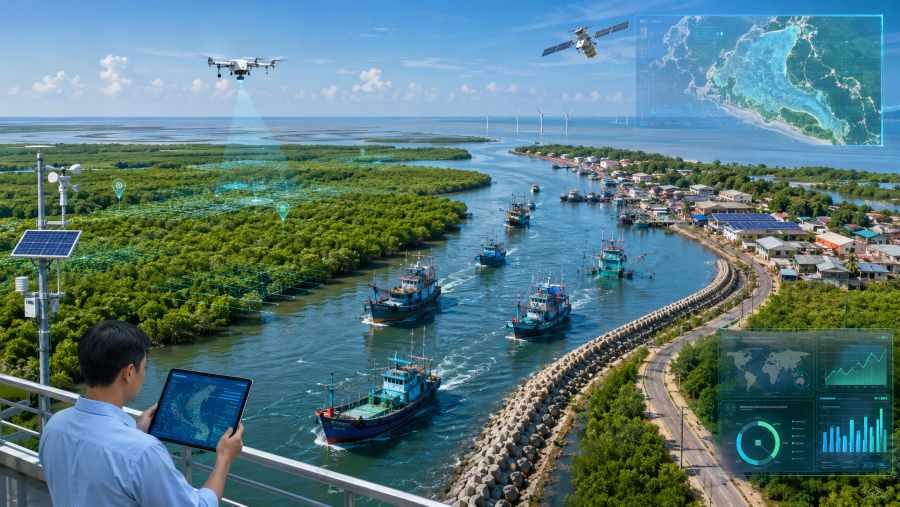 Chuyển đổi số góp phần nâng cao hiệu quả quản lý rừng ngập mặn, hoạt động khai thác thủy sản và phát triển M88bet không chặn biển bền vững. Chuyển đổi số góp phần nâng cao hiệu quả quản lý rừng ngập mặn, hoạt động khai thác thủy sản và phát triển M88bet không chặn biển bền vững.