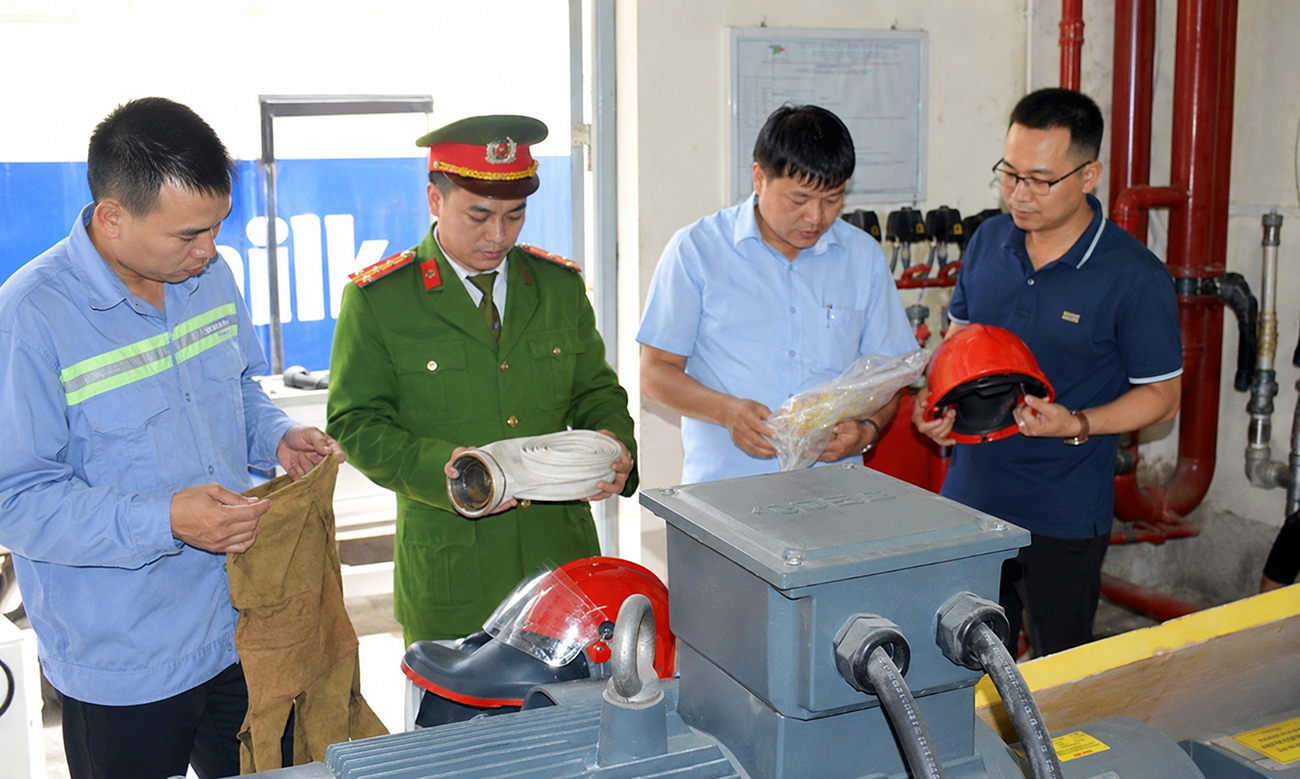 Tăng cường bảo đảm an ninh trật tự, phòng cháy chữa cháy trong các khu công nghiệp