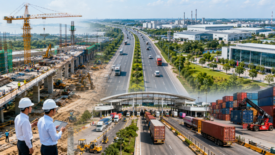 Tây Ninh tập trung đẩy nhanh đầu tư công, phát triển hạ tầng liên vùng và mở rộng hoạt động logistics, tạo nền tảng tăng trưởng trong nửa cuối năm 2026 Tây Ninh tập trung đẩy nhanh đầu tư công, phát triển hạ tầng liên vùng và mở rộng hoạt động logistics, tạo nền tảng tăng trưởng trong nửa cuối năm 2026