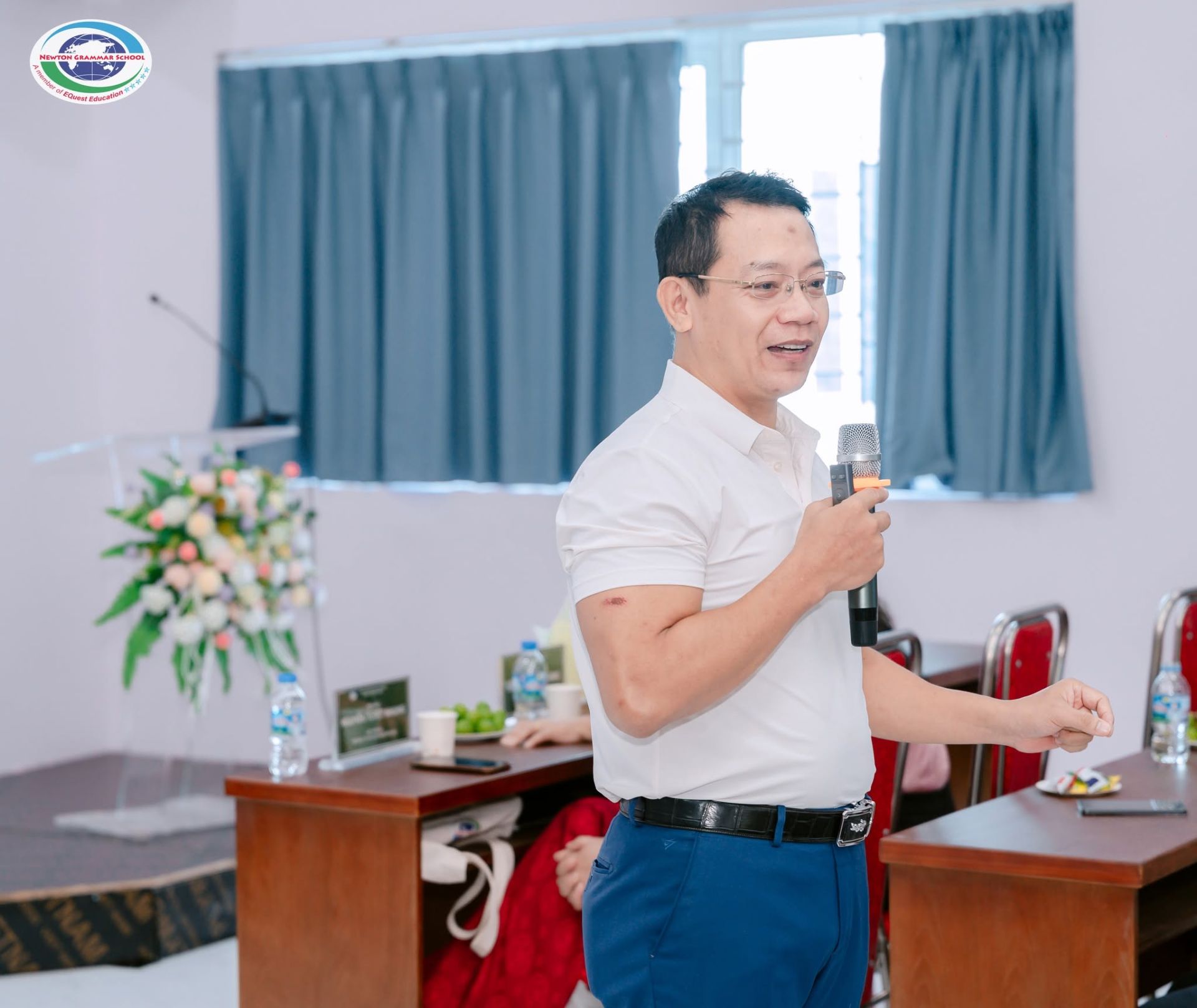 Tiến sĩ Trần Văn Tính, Trưởng Bộ môn Giáo dục và Phát triển con người, Trường Đại học Giáo dục - Đại học Quốc gia Hà Nội, chia sẻ tại hội thảo Tiến sĩ Trần Văn Tính, Trưởng Bộ môn Giáo dục và Phát triển con người, Trường Đại học Giáo dục - Đại học Quốc gia Hà Nội, chia sẻ tại hội thảo