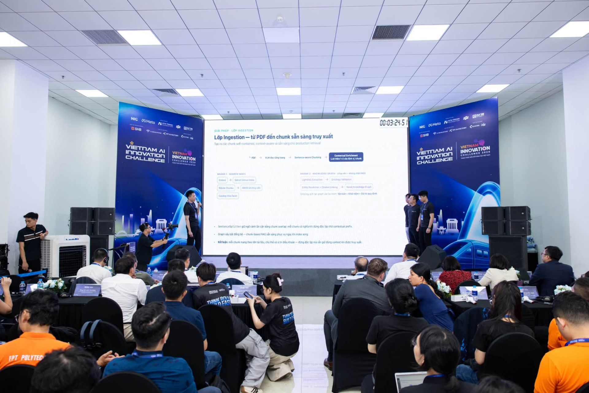 Viet Nam AI Innovation Challenge 2026 đã thu hút gần 1.500 thí sinh thuộc 340 đội thi tham gia tranh tài Viet Nam AI Innovation Challenge 2026 đã thu hút gần 1.500 thí sinh thuộc 340 đội thi tham gia tranh tài