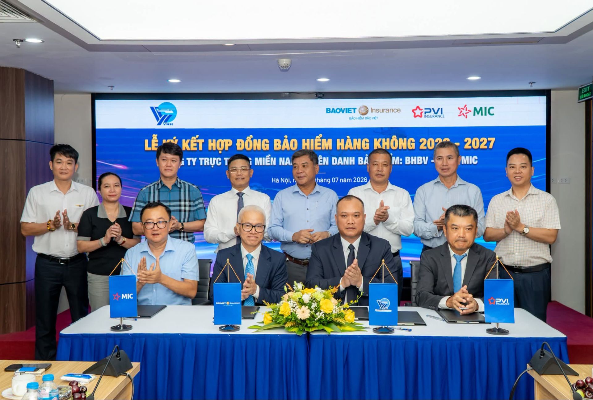 Bảo hiểm Bảo Việt dẫn đầu Liên danh triển khai chương trình bảo hiểm hàng không cho Tổng Công ty Trực thăng Việt Nam