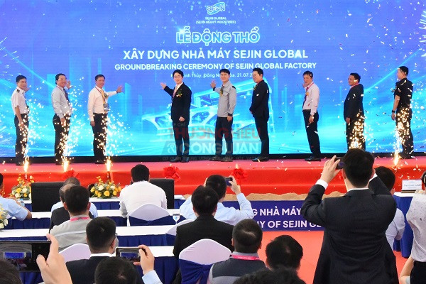 Khánh Hòa: Tập đoàn Sejin đầu tư nhà máy gần 1.000 tỷ đồng tại Khu công nghiệp Ninh Thủy