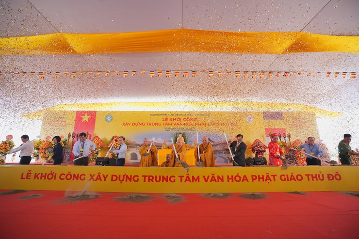 Khởi công Trung tâm Văn hóa Phật giáo Thủ đô, kiến tạo không gian bảo tồn và lan tỏa giá trị văn hóa Phật giáo