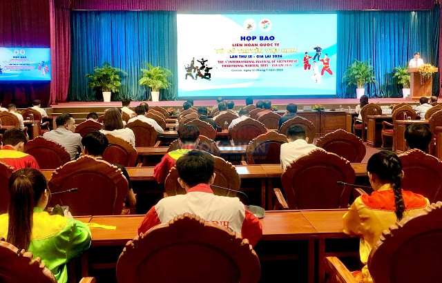 Quang cảnh buổi Họp báo. Ảnh: Viết Hiền Quang cảnh buổi Họp báo. Ảnh: Viết Hiền