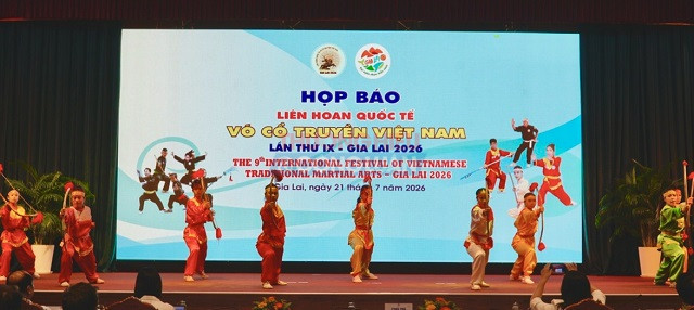 Gia Lai: Nhiều hoạt động quảng bá giá trị võ học Việt ra thế giới