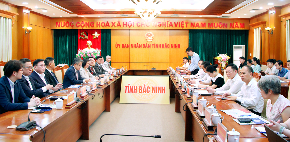 Bắc Ninh thúc đẩy hợp tác đầu tư với doanh nghiệp Đài Loan