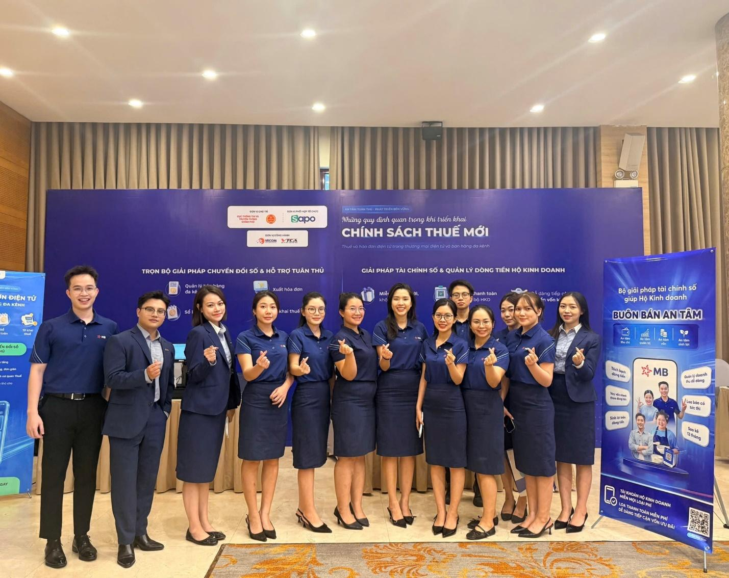 Đại diện Ngân hàng TMCP Quân đội (MB) tại sự kiện Đại diện Ngân hàng TMCP Quân đội (MB) tại sự kiện