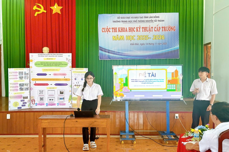 Lâm Đồng phát động Cuộc thi khoa học, kỹ thuật học sinh năm học 2026-2027