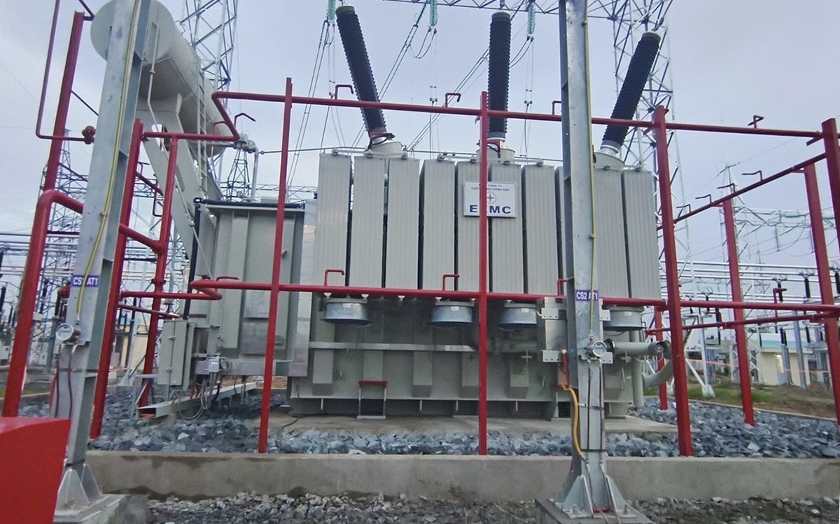 EEMC hoàn thành đóng điện hai máy biến áp 220 kV - 250 MVA tại Cần Đước và Tuyên Quang