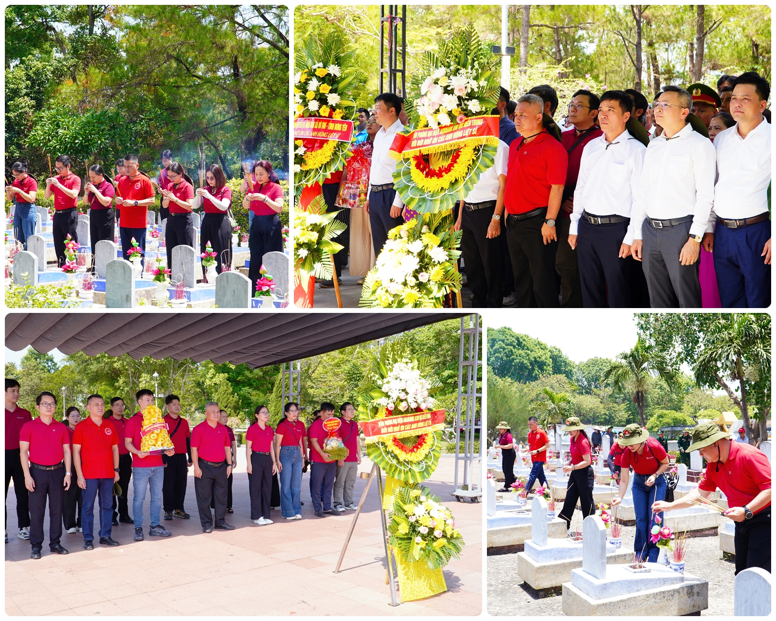 Đoàn công tác VPMT thành kính dâng hoa, dâng hương tại Nghĩa trang Liệt sĩ quốc gia Trường Sơn, Nghĩa trang Liệt sĩ quốc gia Đường 9 và Khu di tích quốc gia đặc biệt Thành cổ Quảng Trị Đoàn công tác VPMT thành kính dâng hoa, dâng hương tại Nghĩa trang Liệt sĩ quốc gia Trường Sơn, Nghĩa trang Liệt sĩ quốc gia Đường 9 và Khu di tích quốc gia đặc biệt Thành cổ Quảng Trị