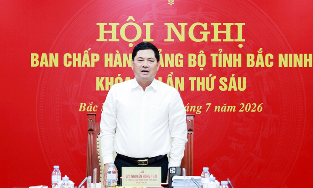 Bí thư Tỉnh ủy Bắc Ninh Nguyễn Hồng Thái Bí thư Tỉnh ủy Bắc Ninh Nguyễn Hồng Thái