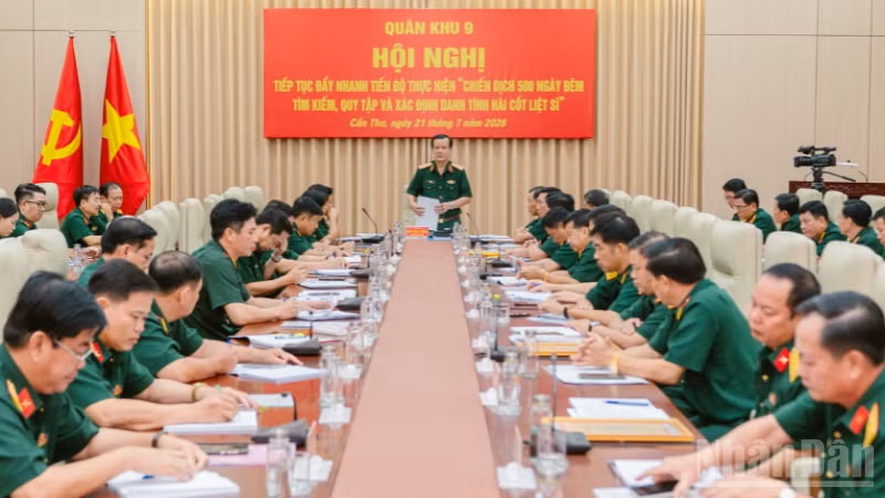 Quân khu 9 tiếp tục đẩy nhanh tiến độ thực hiện “Chiến dịch 500 ngày đêm”