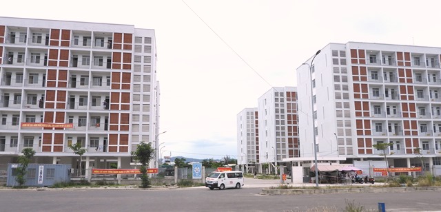 Khu k&yacute; t&uacute;c x&aacute; tập trung ph&iacute;a T&acirc;y th&agrave;nh phố mở rộng nằm tr&ecirc;n địa b&agrave;n phường Hải V&acirc;n c&oacute; tổng vốn đầu tư gần 700 tỷ đồng. Ảnh: Ho&agrave;ng Hữu Quyết