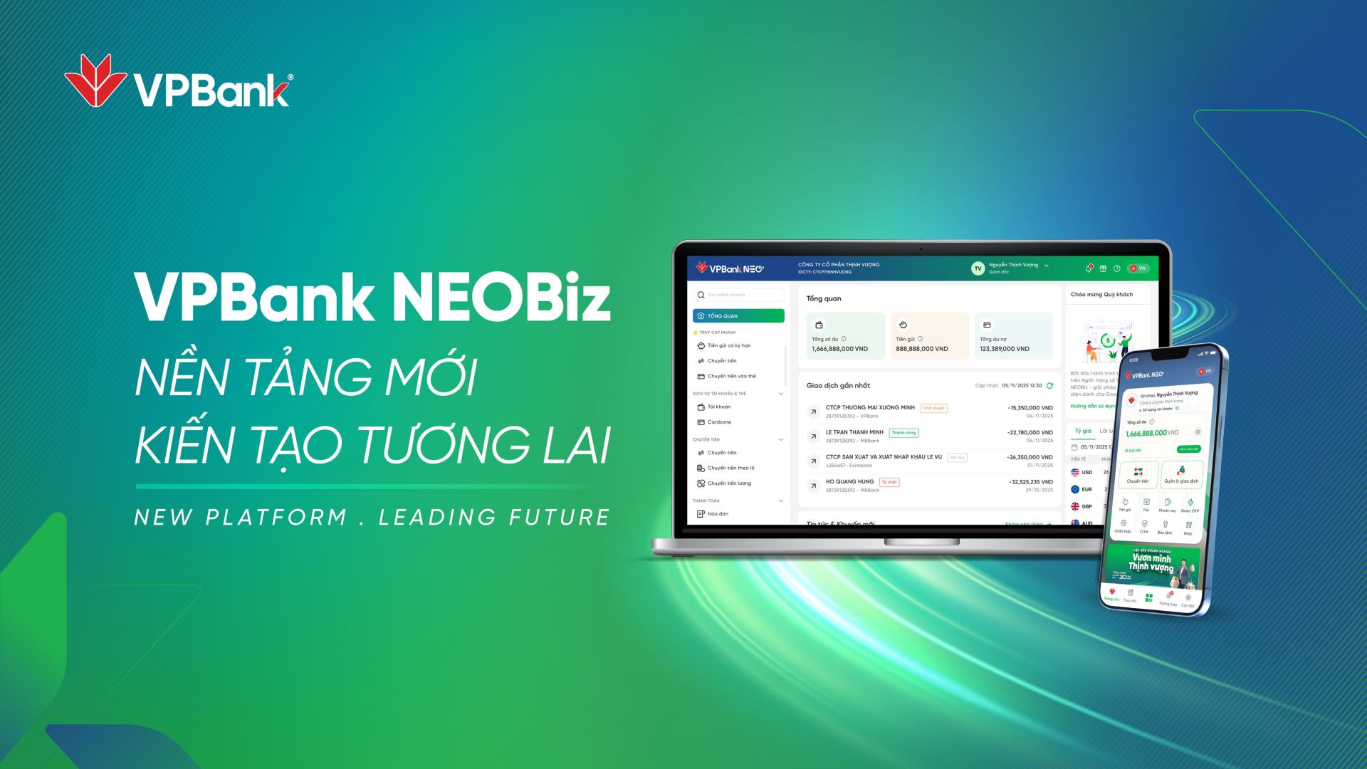 VPBank nâng cấp NEOBiz: Nâng tầm trải nghiệm ngân hàng số cho M88 tỷ lệ kèo World Cup 2026