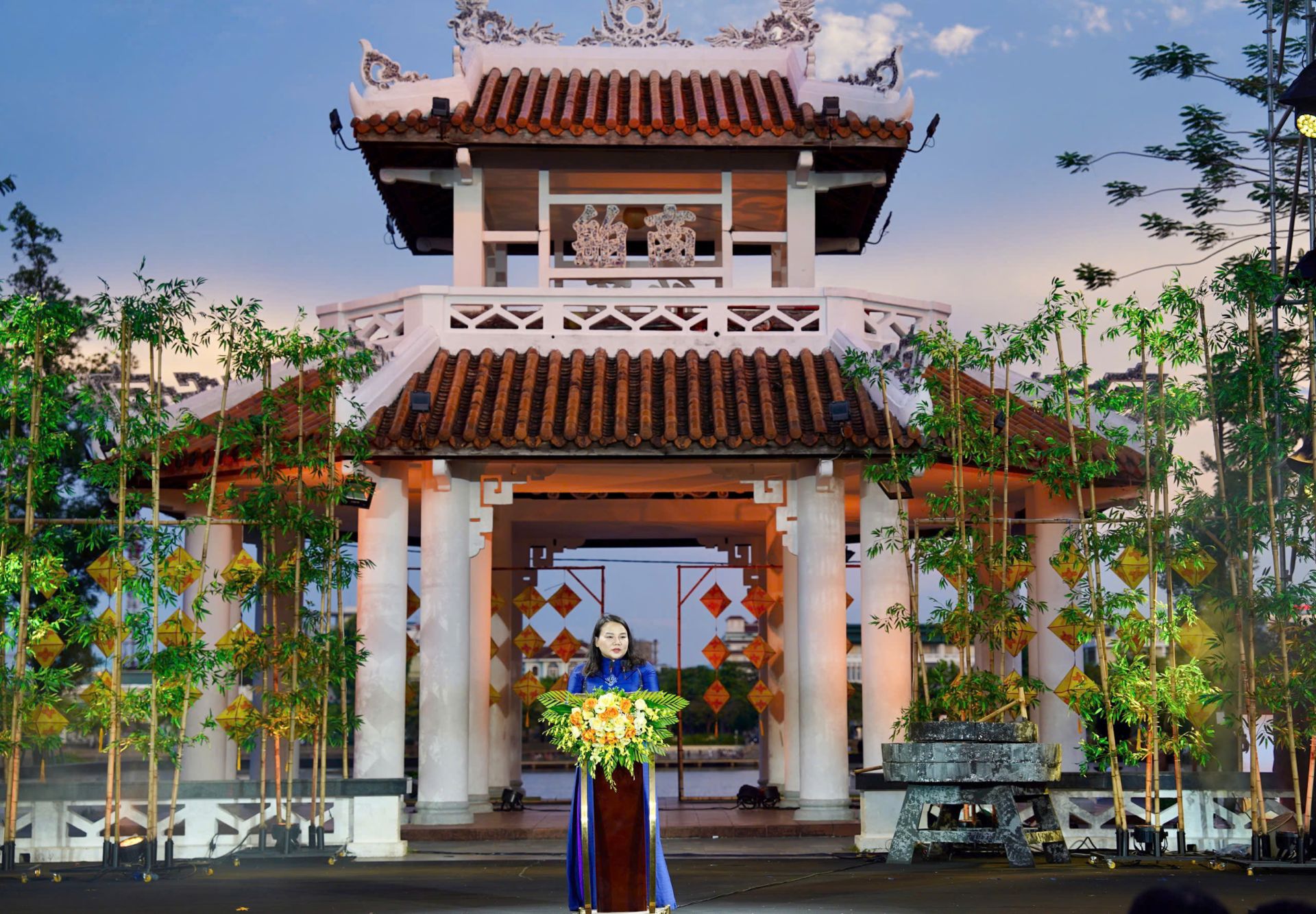 B&agrave; Trần Thị Ho&agrave;i Tr&acirc;m- GĐ Sở Du lịch Huế