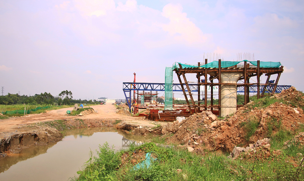 Bắc Ninh tăng tốc thi công các dự án giao thông trọng điểm