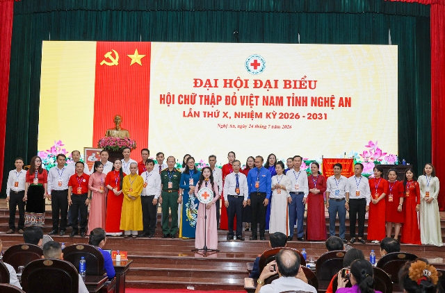 Hội Chữ thập đỏ Nghệ An bước vào nhiệm kỳ mới với nhiều mục tiêu, giải pháp đột phá