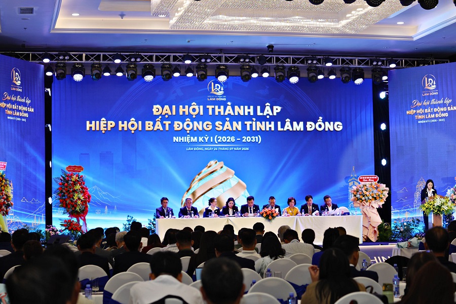 Quang cảnh Đại hội th&agrave;nh lập Hiệp hội M88 WC 2026 tỉnh L&acirc;m Đồng, nhiệm kỳ I (2026 - 2031). (Ảnh: Ch&iacute;nh Th&agrave;nh)