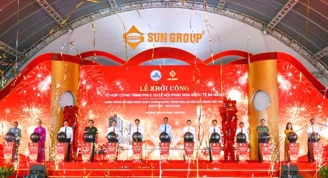 Đà Nẵng: Khởi công siêu tổ hợp sự kiện quốc tế gần 10.750 tỷ đồng mang tên Sun Galaxy Complex