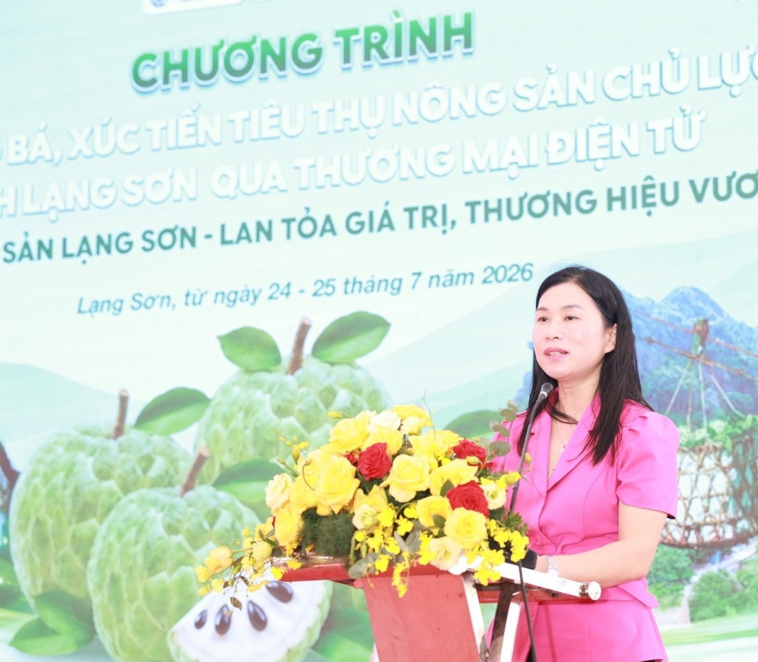 Phó Chủ tịch UBND tỉnh Lạng Sơn Trần Thanh Nhàn phát biểu Phó Chủ tịch UBND tỉnh Lạng Sơn Trần Thanh Nhàn phát biểu