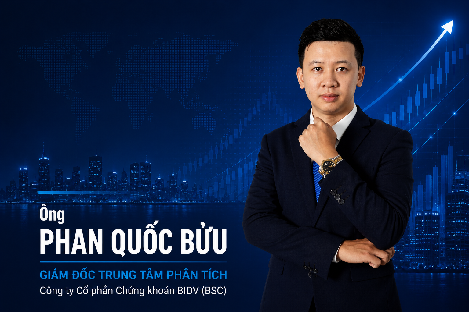 Ông Phan Quốc Bửu - Giám đốc Trung tâm Phân tích Công ty Cổ phần Chứng khoán BIDV (BSC) Ông Phan Quốc Bửu - Giám đốc Trung tâm Phân tích Công ty Cổ phần Chứng khoán BIDV (BSC)