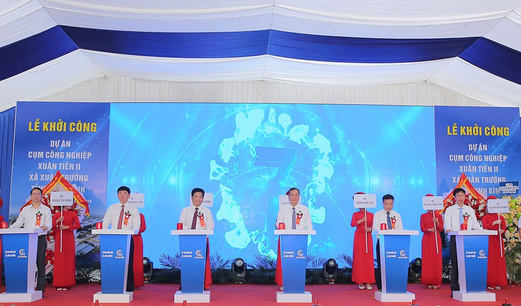 Khởi công Cụm công nghiệp Xuân Tiến II, tạo động lực thu hút đầu tư tại Ninh Bình