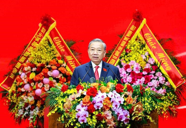 Tổng Bí thư Tô Lâm phát biểu chỉ đạo tại Đại hội đại biểu Đảng bộ Chính phủ lần thứ I, nhiệm kỳ 2025-2030 (ngày 13/10/2025). Nguồn ảnh: TTXVN Tổng Bí thư Tô Lâm phát biểu chỉ đạo tại Đại hội đại biểu Đảng bộ Chính phủ lần thứ I, nhiệm kỳ 2025-2030 (ngày 13/10/2025). Nguồn ảnh: TTXVN