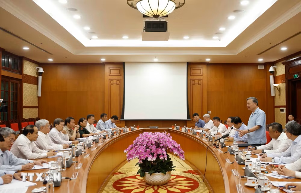 Tổng Bí thư, Chủ tịch nước Tô Lâm yêu cầu ngành thanh tra phải tập trung thực hiện ngay 7 nhiệm vụ trọng tâm - Ảnh: TTXVN Tổng Bí thư, Chủ tịch nước Tô Lâm yêu cầu ngành thanh tra phải tập trung thực hiện ngay 7 nhiệm vụ trọng tâm - Ảnh: TTXVN