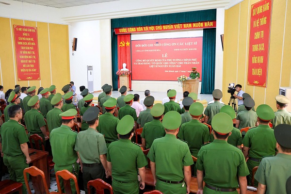 Quang cảnh buổi lễ
