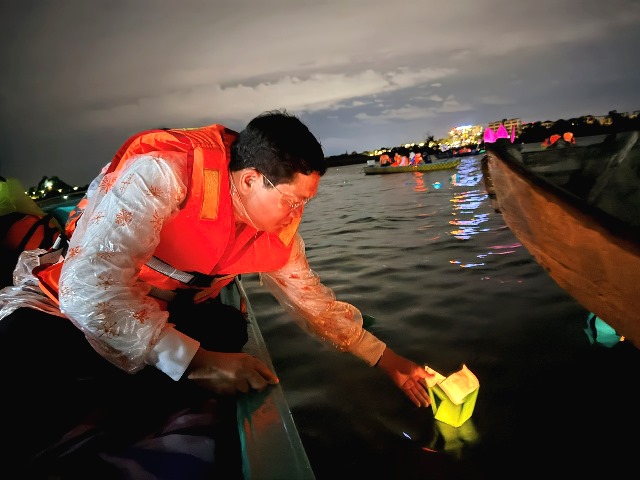 Uỷ vi&ecirc;n Ban Thường vụ Th&agrave;nh uỷ - Ph&oacute; Chủ tịch Thường trực HĐND TP. Đ&agrave; Nẵng Trần Phước Sơn.