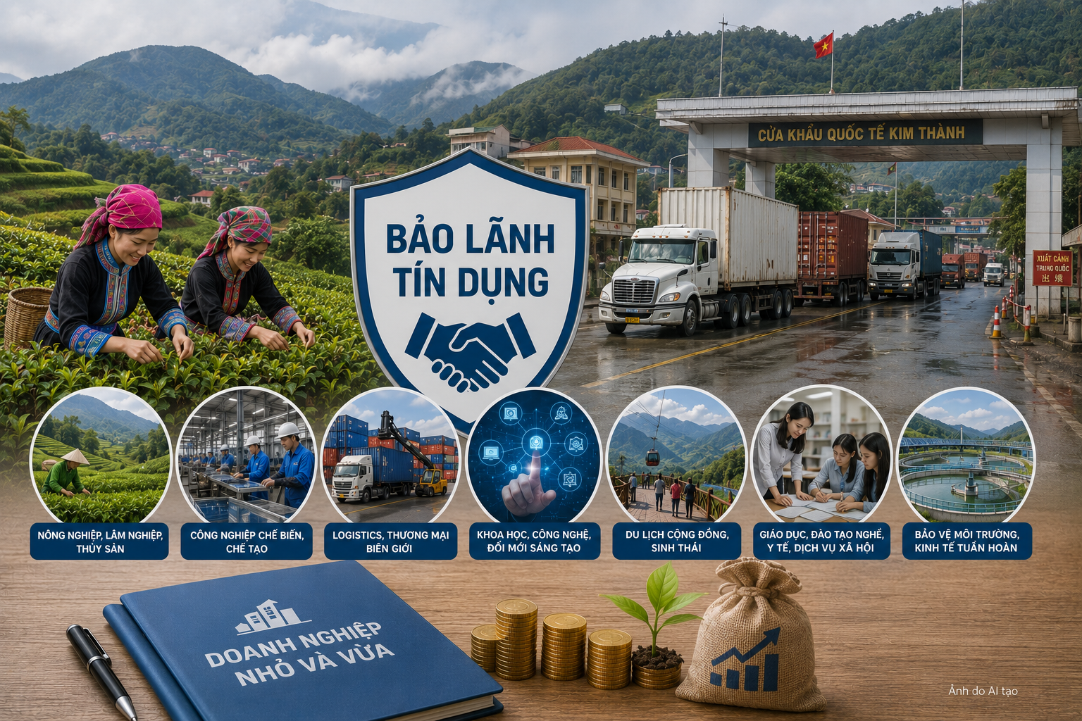L&agrave;o Cai ưu ti&ecirc;n 7 nh&oacute;m ng&agrave;nh để doanh nghiệp nhỏ v&agrave; vừa tiếp cận bảo l&atilde;nh t&iacute;n dụng