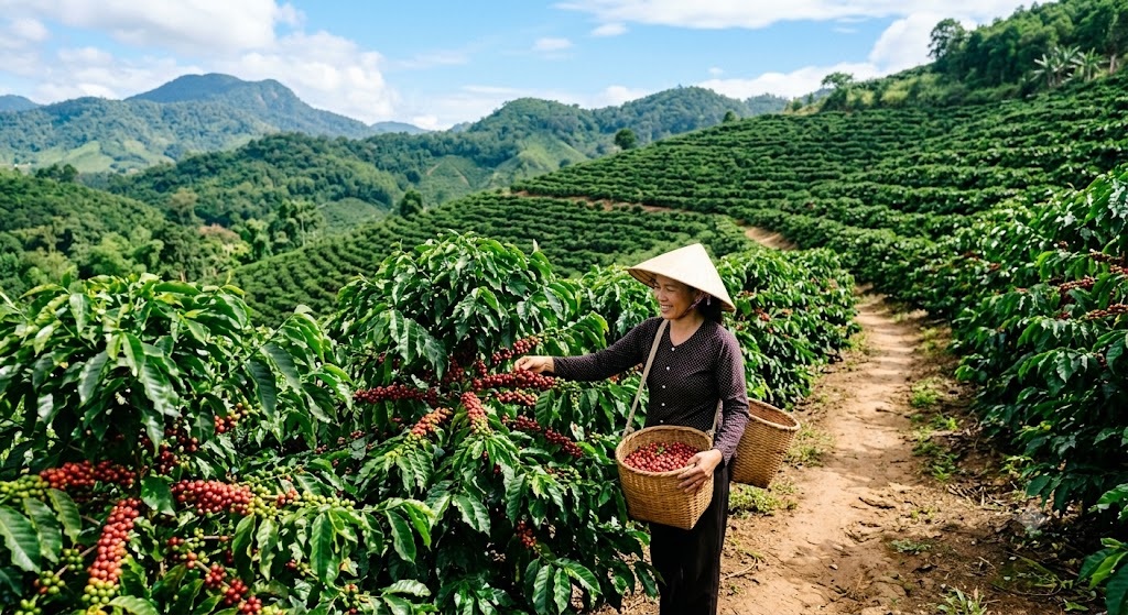 Giá cà phê hôm nay 28/7: Cao nhất 96.000 đồng/kg