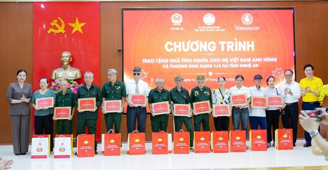 Mỗi căn nh&agrave; được trao tặng c&oacute; gi&aacute; trị từ 700 triệu - 1 tỷ đồng tuỳ từng địa phương.