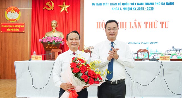 Đà Nẵng: Ông Nguyễn Đình Vĩnh giữ chức Chủ tịch Ủy ban MTTQ Việt Nam thành phố