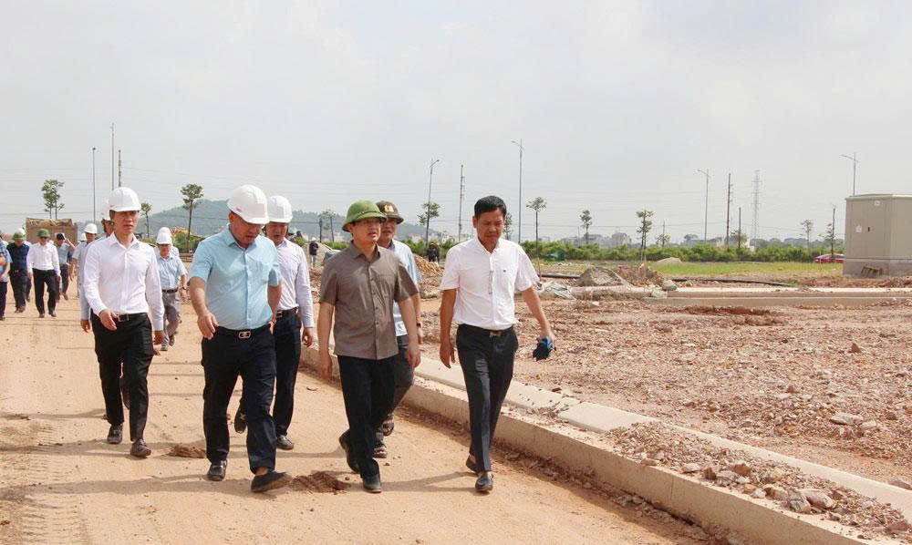 Bắc Ninh: Đẩy nhanh tiến độ dự án các khu tái định cư sân bay Gia Bình