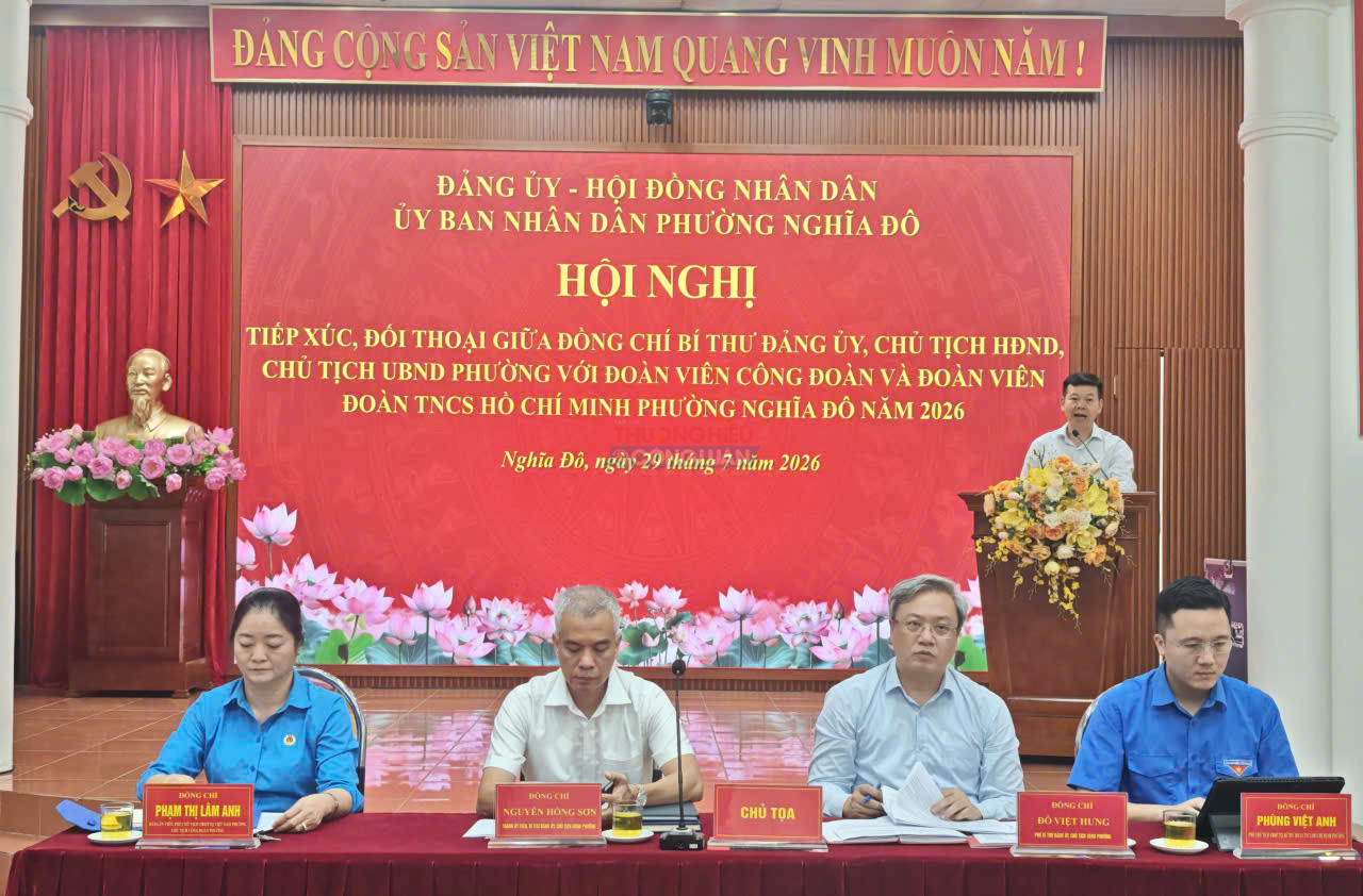 Hà Nội: Phường Nghĩa Đô đưa tiếng nói đoàn viên, thanh niên vào quá trình xây dựng địa phương văn minh, hiện đại