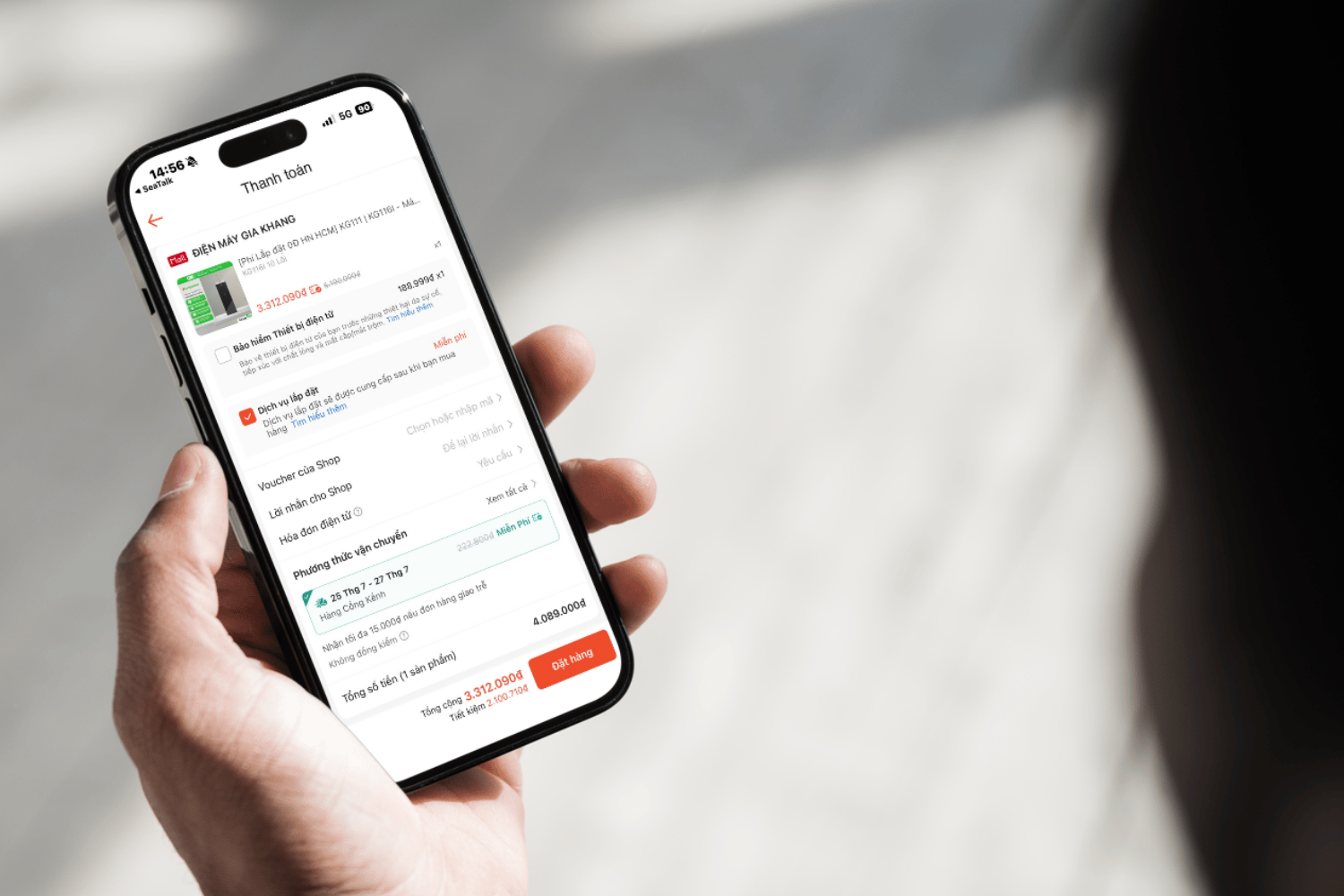 Dịch vụ lắp đặt tại nh&agrave; đ&atilde; được Shopee triển khai mở rộng tr&ecirc;n nhiều ng&agrave;nh h&agrave;ng, &aacute;p dụng tại c&aacute;c khu vực thỏa điều kiện thuộc H&agrave; Nội v&agrave; TP.HCM