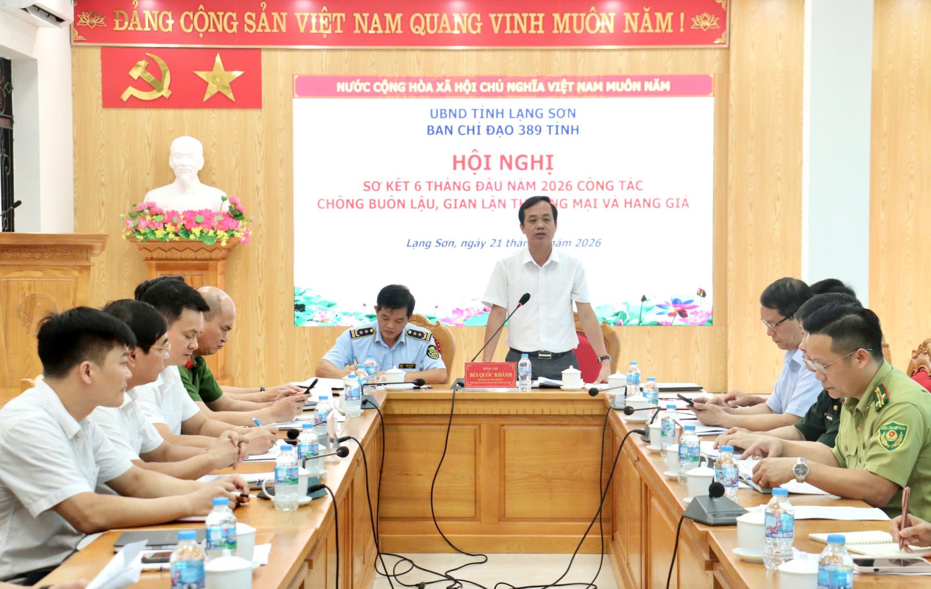 Lạng Sơn tăng cường đấu tranh chống buôn lậu, gian lận thương mại và hàng giả