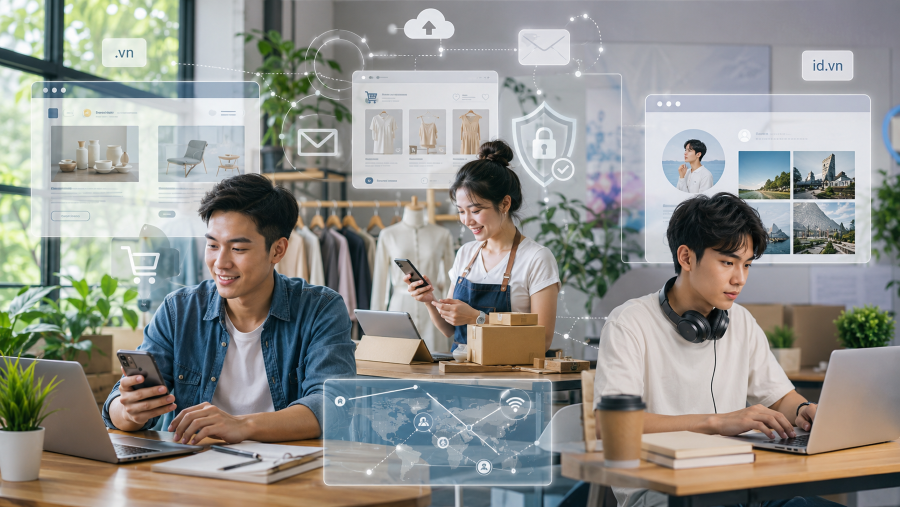 Đồng Tháp hỗ trợ doanh nghiệp, giới trẻ xây dựng hiện diện số với tên miền “.vn”