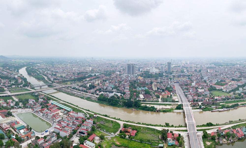 Một g&oacute;c đ&ocirc; thị Bắc Giang