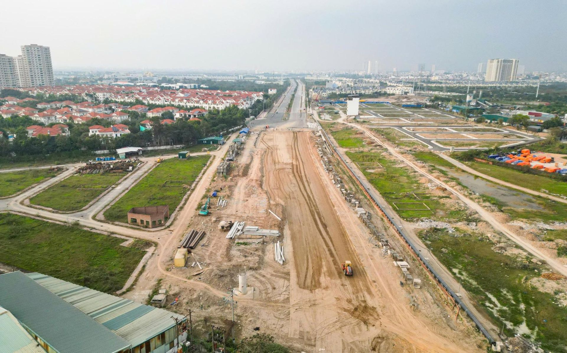 Hà Nội phân luồng giao thông 2 tháng phục vụ thi công nút giao Vành đai 3,5