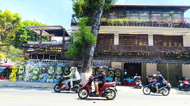 Qu&aacute;n c&agrave; ph&ecirc; Long - Ảnh: Trường Trung.