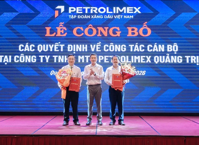 Petrolimex bổ nhiệm ông Trần Đình Vũ làm Chủ tịch Petrolimex Quảng Trị