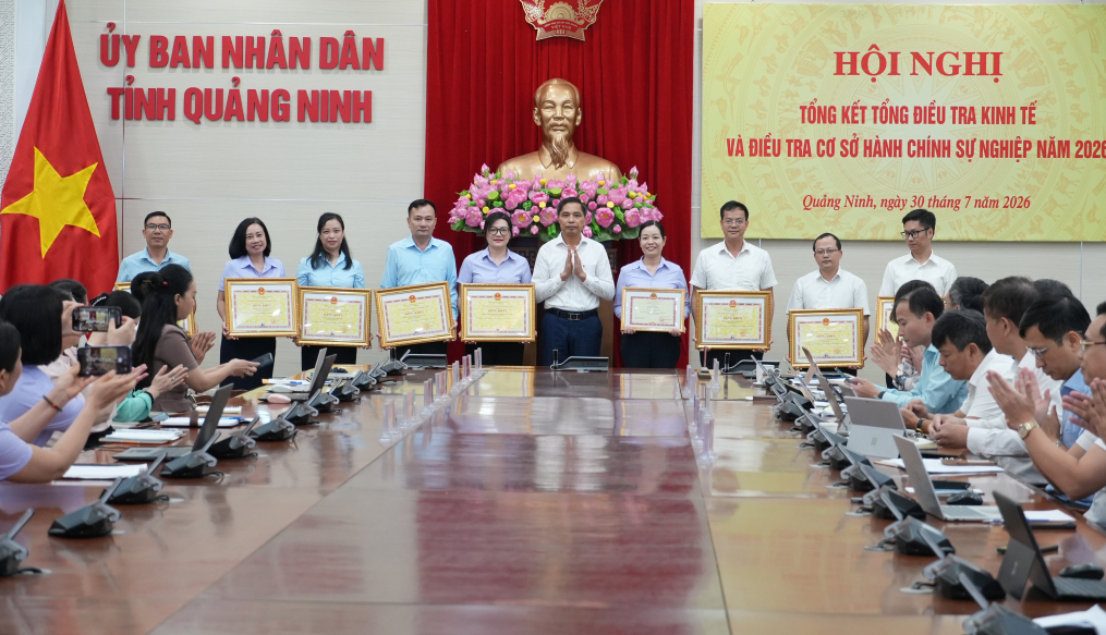 Quảng Ninh: Tổng kết tổng điều tra kinh tế và điều tra cơ sở hành chính sự nghiệp năm 2026