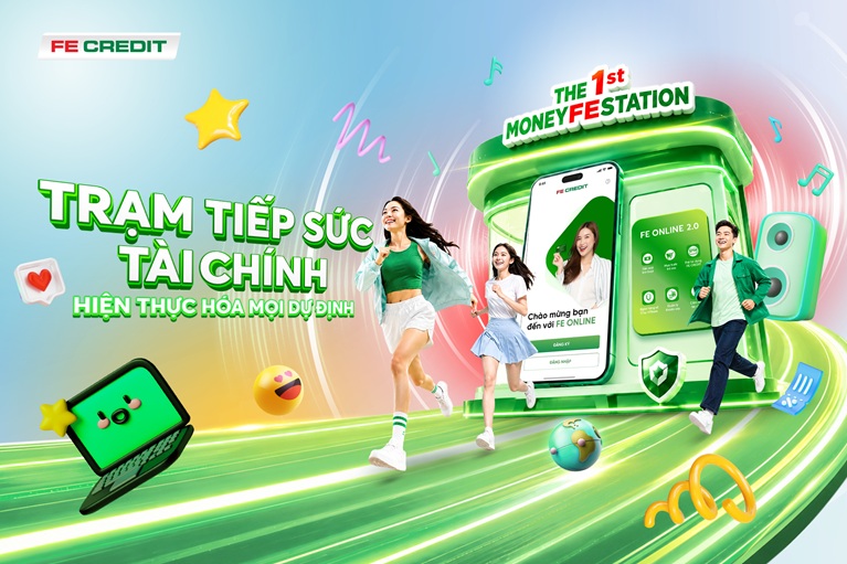 FE CREDIT mang trọn bộ giải pháp tài chính dành cho Gen Z, Millennials đến sự kiện. Ảnh FE CREDIT. FE CREDIT mang trọn bộ giải pháp tài chính dành cho Gen Z, Millennials đến sự kiện. Ảnh FE CREDIT.